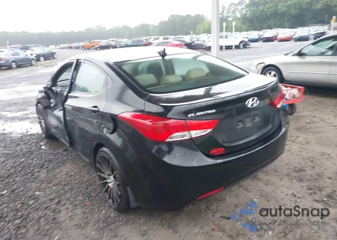 2013 Hyundai Elantra Gls из США, поврежденный, VIN KMHDH4AE3DU597666